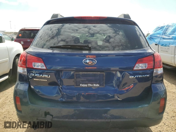 2010 Subaru Outback Limited Power Moon with VIN 4S4BRCKC2A3350698, listed as a Copart auction lot 64132005 with 95,778 mi miles and Salvage title. Bid and sale history available at DreamBid. Image 6.