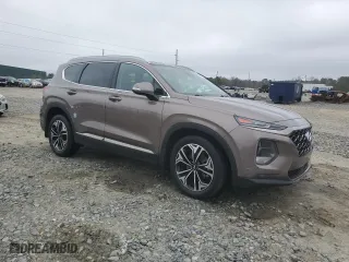 2020 Hyundai Santa Fe Limited with VIN 5NMS53AA3LH267480, listed as a Copart auction lot 43764525 with 59,413 mi miles and Salvage Title. Bid and sale history available at carsss.com. Image 4.