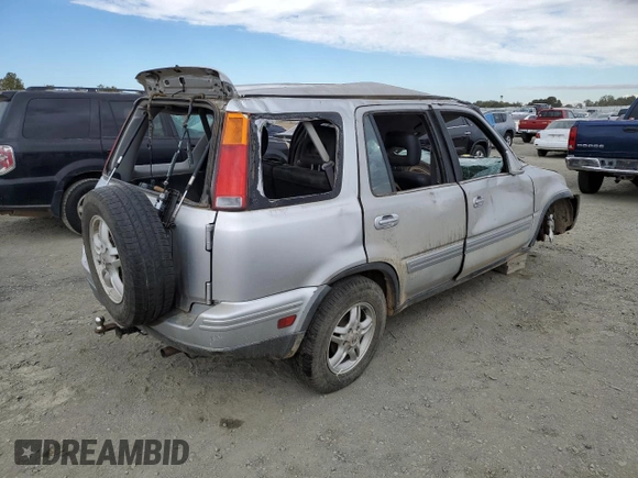 2001 Honda CR-V SE with VIN JHLRD18751C033260, listed as a Copart auction lot 76145264 with 246,276 mi miles and Salvage Title. Bid and sale history available at carsss.com. Image 3.
