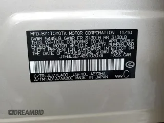 2011 Lexus LS 460 z VIN JTHBL5EF4B5103078, wystawiony jako Copart lot #51005735 z przebiegiem 131 493 mil mil oraz Szkoda całkowita • Salvage title. Historia ofert i sprzedaży dostępna na DreamBid. Obrazek 13.