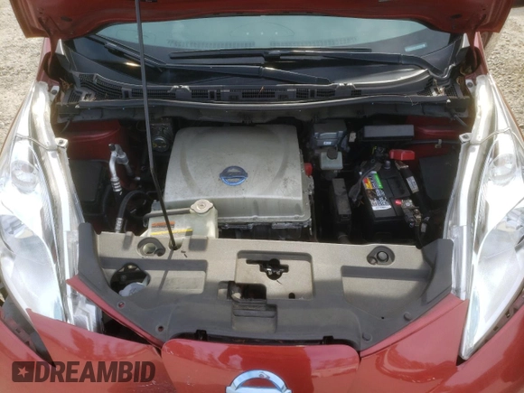 2015 Nissan LEAF SV with VIN 1N4AZ0CP6FC313084, listed as a Copart auction lot 74551593 with 103,628 mi miles. Bid and sale history available at carsss.com. Image 11.