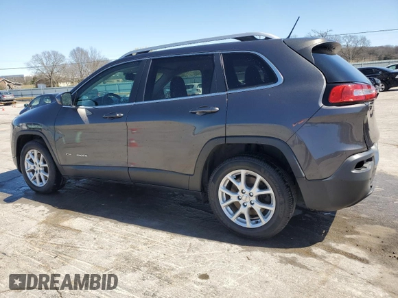 2015 Jeep Cherokee Latitude with VIN 1C4PJLCS0FW707387, listed as a Copart auction lot 48953465 with 140,965 mi miles and Salvage Title. Bid and sale history available at carsss.com. Image 2.