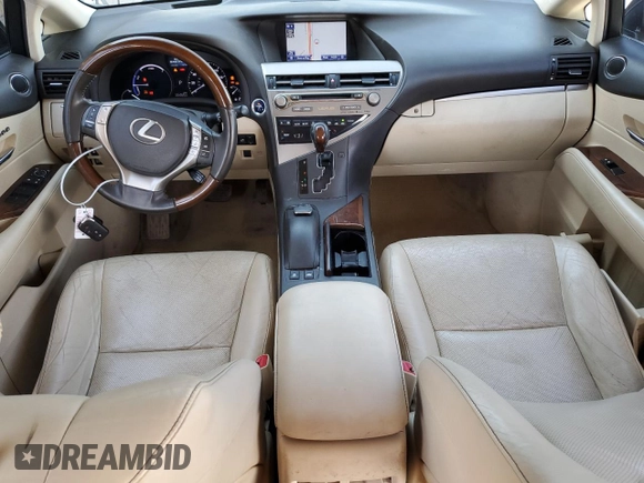 2013 Lexus RX 450h with VIN JTJBC1BA6D2064529, listed as a Copart auction lot 53919315 with 234,055 mi miles and Clean Title. Bid and sale history available at DreamBid. Image 8.