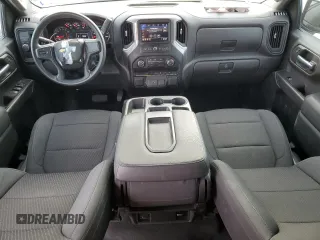 2020 Chevrolet Silverado 1500 Custom with VIN 3GCPWBEK4LG364229, listed as a Copart auction lot 48424615 with 57,742 mi miles and Salvage Title. Bid and sale history available at carsss.com. Image 8.