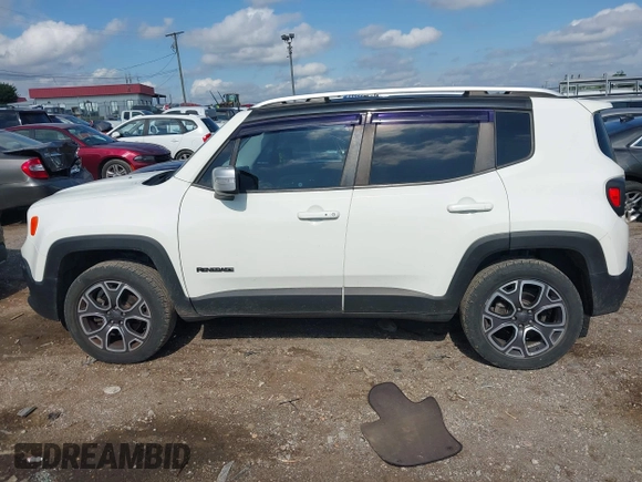 2017 Jeep Renegade Limited с VIN ZACCJBDB9HPF13318, выставлен на аукционе IAAI как лот 42551359 с пробегом 136 969 миль миль и . История ставок и продаж доступна на DreamBid. Изображение 14.