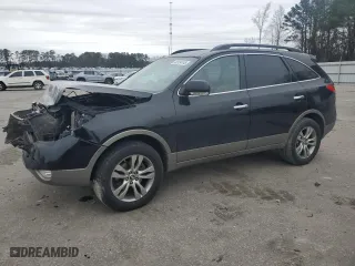 2012 Hyundai Veracruz Limited with VIN KM8NU4CC6CU202101, listed as a Copart auction lot 44134145 with 142,408 mi miles and Salvage Title. Bid and sale history available at carsss.com. Image 1.
