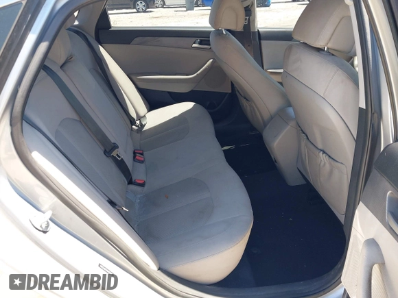 2017 Hyundai Sonata 2.4L with VIN 5NPE24AF2HH487503, listed as a IAAI auction lot 42029788 with 165,280 mi miles and . Bid and sale history available at carsss.com. Image 8.