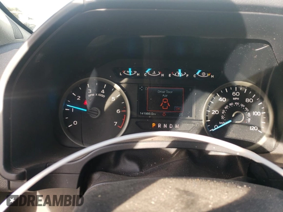 2019 Ford F-150 XL with VIN 1FTEW1E51KKE18332, listed as a Copart auction lot 86268344 with 141,566 mi miles and Salvage Title. Bid and sale history available at carsss.com. Image 9.