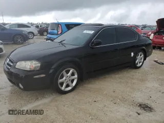 2002 Nissan Maxima GXE z VIN JN1DA31D42T427865, wystawiony jako Copart lot #74374134 z przebiegiem Nie podano mil oraz Szkoda całkowita • Salvage title. Historia ofert i sprzedaży dostępna na DreamBid. Obrazek 1.