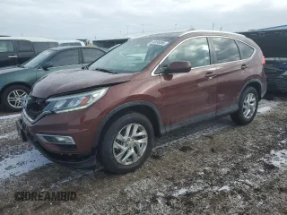 2015 Honda CR-V EX-L with VIN 5J6RM4H78FL121106, listed as a Copart auction lot 50374765 with 33,208 mi miles and Salvage Title. Bid and sale history available at carsss.com. Image 1.
