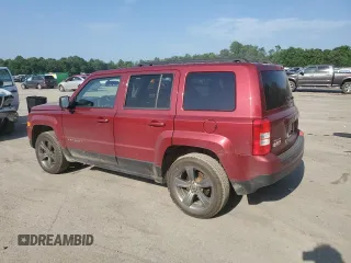 2015 Jeep Patriot High Altitude with VIN 1C4NJRFBXFD272296, listed as a Copart auction lot 62051095 with 118,496 mi miles and Salvage title. Bid and sale history available at DreamBid. Image 2.