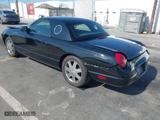 2002 Ford Thunderbird w/Hardtop Premium with VIN 1FAHP60A52Y109610, listed as a IAAI auction lot 40759746 with 35,975 mi miles. Bid and sale history available at carsss.com. Image 3.