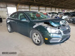 2015 Chevrolet Cruze LT with VIN 1G1PC5SBXF7154077, listed as a Copart auction lot 49009665 with 124,288 mi miles and Salvage Title. Bid and sale history available at carsss.com. Image 4.