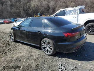 2021 Audi S4 Premium Plus with VIN WAUB4AF44MA027812, listed as a Copart auction lot 52700345 with 28,053 mi miles and Salvage Title. Bid and sale history available at carsss.com. Image 2.