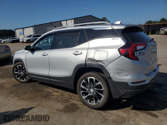 2022 GMC Terrain SLT with VIN 3GKALPEV4NL107205, listed as a Copart auction lot 56172605 with 6,844 mi miles and Salvage title. Bid and sale history available at DreamBid. Image 2.