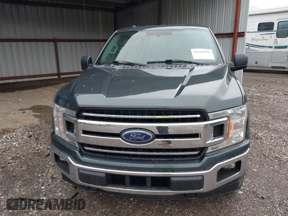 2018 Ford F-150 XL with VIN 1FTEW1EG4JKE17790, listed as a IAAI auction lot 42128519 with 153,740 mi miles. Bid and sale history available at carsss.com. Image 6.