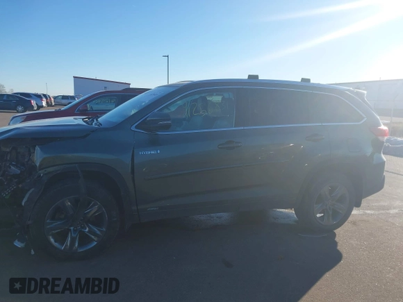 2018 Toyota Highlander Hybrid Limited with VIN 5TDDGRFH8JS045443, listed as a IAAI auction lot 41256831 with 105,736 mi miles and . Bid and sale history available at DreamBid. Image 15.