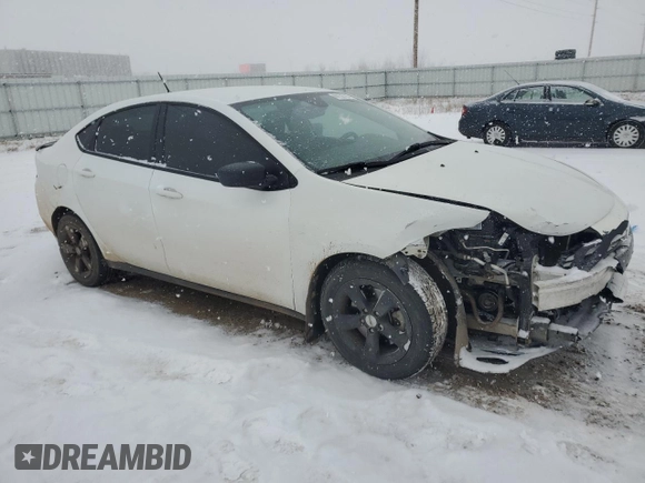 2016 Dodge Dart SXT z VIN 1C3CDFBB4GD517537, wystawiony jako Copart lot #44159735 z przebiegiem 124 735 mil mil oraz Szkoda całkowita • Salvage title. Historia ofert i sprzedaży dostępna na DreamBid. Obrazek 4.