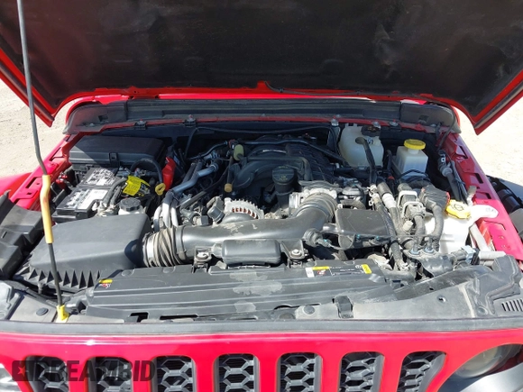 2023 Jeep Gladiator Rubicon z VIN 1C6JJTBG2PL509200, wystawiony jako IAAI lot #42537312 z przebiegiem Nie podano mil oraz . Historia ofert i sprzedaży dostępna na DreamBid. Obrazek 9.