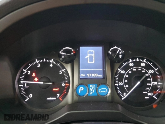 2015 Lexus GX 460 z VIN JTJBM7FX0F5116088, wystawiony jako Copart lot #56901465 z przebiegiem 97 189 mil mil oraz Szkoda całkowita • Salvage title. Historia ofert i sprzedaży dostępna na DreamBid. Obrazek 9.