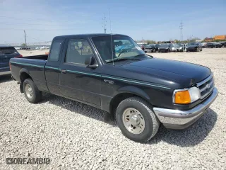 1997 Ford Ranger XL with VIN 1FTCR14U7VTA66265, listed as a Copart auction lot 53171285 with 230,500 mi miles and Salvage Title. Bid and sale history available at carsss.com. Image 4.