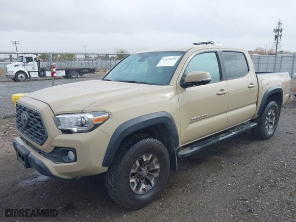 2020 Toyota Tacoma 4WD SR5 with VIN 3TMCZ5AN0LM340440, listed as a IAAI auction lot 41576373 with 98,843 mi miles. Bid and sale history available at carsss.com. Image 17.