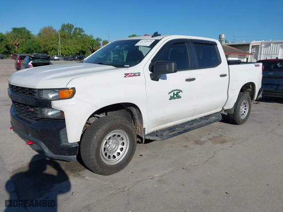 2019 Chevrolet Silverado 1500 Custom Trail Boss with VIN 1GCPYCEF3KZ428391, listed as a IAAI auction lot 41793628 with 230,170 mi miles. Bid and sale history available at carsss.com. Image 17.