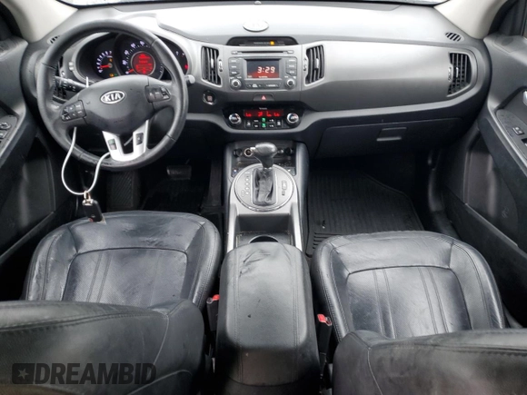 2012 Kia Sportage SX with VIN KNDPCCA60C7280931, listed as a Copart auction lot 60897545 with 136,903 mi miles and Salvage title. Bid and sale history available at DreamBid. Image 8.
