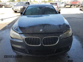 2013 BMW 7 Series 740Li with VIN WBAYE4C5XDD136800, listed as a Copart auction lot 51966905 with Not provided miles and Salvage title. Bid and sale history available at DreamBid. Image 5.