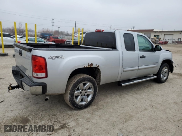 2013 GMC Sierra 1500 SLE with VIN 1GTR2VE74DZ189192, listed as a Copart auction lot 45088205 with 168,404 mi miles and Clean Title. Bid and sale history available at DreamBid. Image 3.