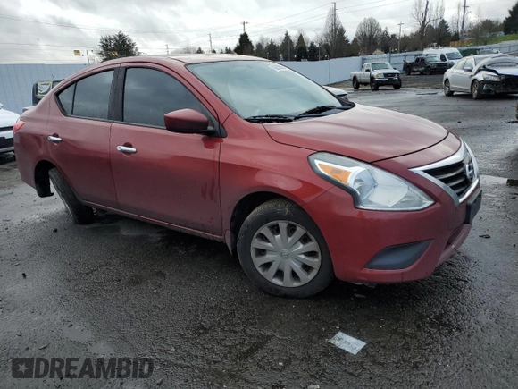 2017 Nissan Versa SV z VIN 3N1CN7AP4HK459610, wystawiony jako Copart lot #43832095 z przebiegiem 77 980 mil mil oraz Szkoda całkowita • Salvage title. Historia ofert i sprzedaży dostępna na DreamBid. Obrazek 4.