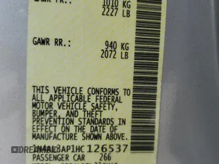 2017 Nissan Altima SR z VIN 1N4AL3AP1HC126537, wystawiony jako Copart lot #56044555 z przebiegiem 125 213 mil mil oraz Czysty tytuł • Clean title. Historia ofert i sprzedaży dostępna na DreamBid. Obrazek 12.