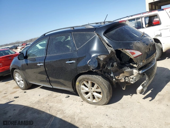 2011 Nissan Murano SV with VIN JN8AZ1MW4BW152401, listed as a Copart auction lot 49288145 with 128,021 mi miles and Salvage Title. Bid and sale history available at carsss.com. Image 2.