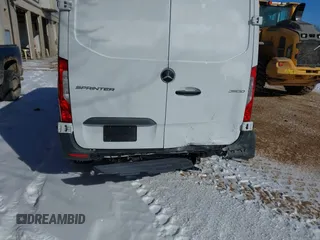 2023 Mercedes-Benz Sprinter Cargo with VIN W1Y4KBHY5PT132726, listed as a IAAI auction lot 41543207 with 23,052 mi miles and . Bid and sale history available at carsss.com. Image 6.