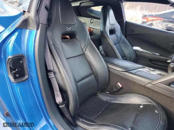 2014 Chevrolet Corvette Stingray Z51 2LT with VIN 1G1YJ2D77E5130685, listed as a Copart auction lot 83006584 with 32,080 mi miles and Salvage Title. Bid and sale history available at carsss.com. Image 10.