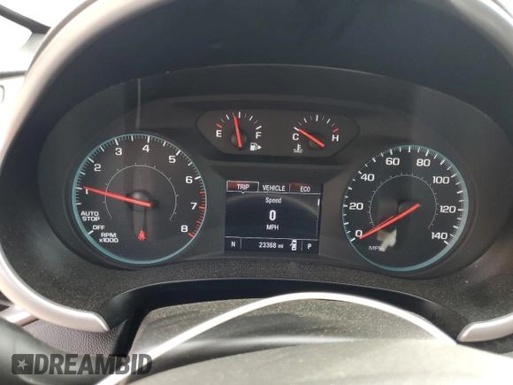 2024 Chevrolet Malibu LT with VIN 1G1ZD5STXRF229921, listed as a Copart auction lot 54348655 with 23,368 mi miles and Salvage Title. Bid and sale history available at DreamBid. Image 9.