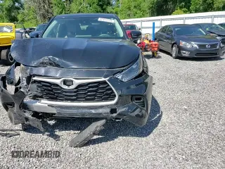2021 Toyota Highlander L with VIN 5TDZZRAH8MS515126, listed as a Copart auction lot 52417775 with 37,945 mi miles and Salvage title. Bid and sale history available at DreamBid. Image 12.