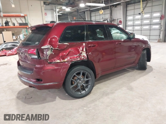 2019 Jeep Grand Cherokee Limited X with VIN 1C4RJFBG9KC563485, listed as a IAAI auction lot 41499713 with 90,405 mi miles and . Bid and sale history available at DreamBid. Image 4.