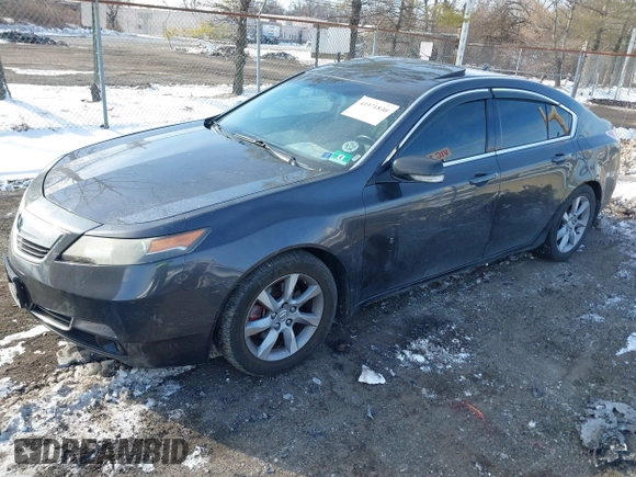 2012 Acura TL Auto z VIN 19UUA8F26CA038449, wystawiony jako IAAI lot #41371830 z przebiegiem 166 355 mil mil oraz . Historia ofert i sprzedaży dostępna na DreamBid. Obrazek 2.