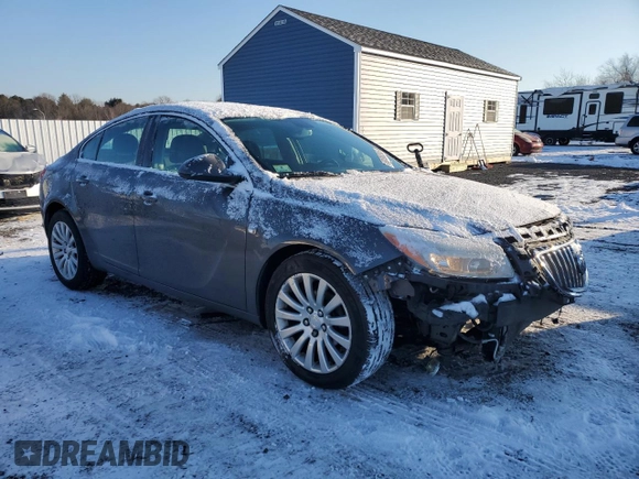 2011 Buick Regal CXL RL1 with VIN W04GN5EC5B1025550, listed as a Copart auction lot 89098205 with 84,891 mi miles and Clean Title. Bid and sale history available at carsss.com. Image 4.