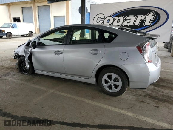 2015 Toyota Prius Four with VIN JTDKN3DU3F0469634, listed as a Copart auction lot 55484135 with 51,950 mi miles and Salvage Title. Bid and sale history available at DreamBid. Image 2.