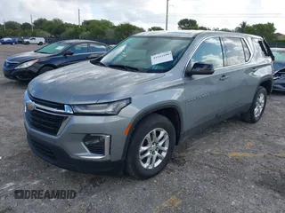 2023 Chevrolet Traverse LS with VIN 1GNERFKW3PJ263868, listed as a IAAI auction lot 41943188 with 28,144 mi miles. Bid and sale history available at carsss.com. Image 17.