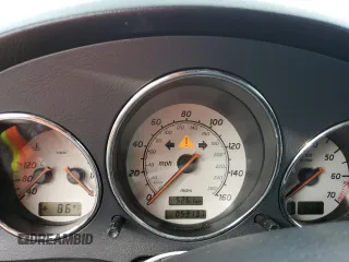 2002 Mercedes-Benz SLK-Class 2.3L Kompressor with VIN WDBKK49F22F269133, listed as a Copart auction lot 74792244 with 53,137 mi miles and Salvage Title. Bid and sale history available at carsss.com. Image 9.