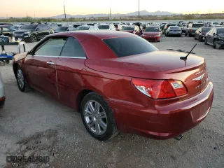 2009 Chrysler Sebring Limited with VIN 1C3LC65V99N521735, listed as a Copart auction lot 77859424 with 29,028 mi miles and Salvage Title. Bid and sale history available at carsss.com. Image 2.