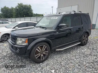 2016 Land Rover LR4 HSE Lux with VIN SALAK2V62GA822545, listed as a Copart auction lot 58361305 with 144,204 mi miles and Salvage title. Bid and sale history available at DreamBid. Image 1.