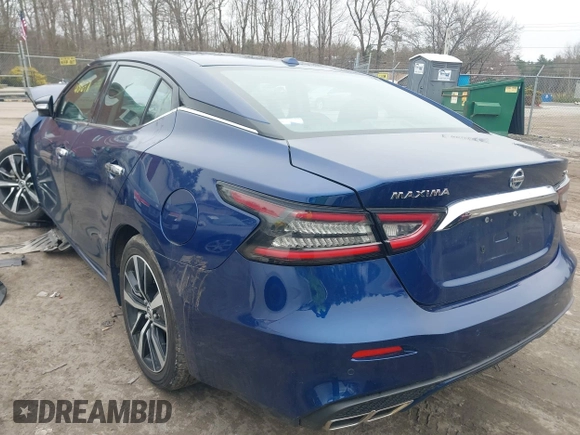 2021 Nissan Maxima SV with VIN 1N4AA6CV6MC507605, listed as a IAAI auction lot 41816971 with 63,513 mi miles and . Bid and sale history available at DreamBid. Image 3.