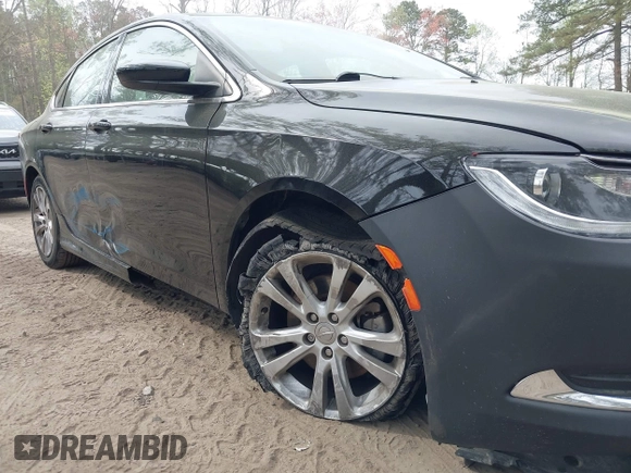 2015 Chrysler 200 Limited with VIN 1C3CCCAB1FN623343, listed as a IAAI auction lot 41958145 with 79,666 mi miles and . Bid and sale history available at DreamBid. Image 12.