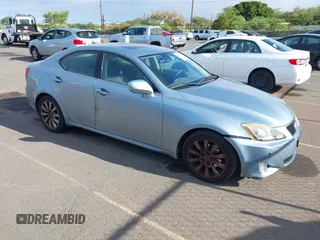 2007 Lexus IS 250 with VIN JTHBK262572030387, listed as a IAAI auction lot 42489202 with 114,724 mi miles and . Bid and sale history available at DreamBid. Image 1.