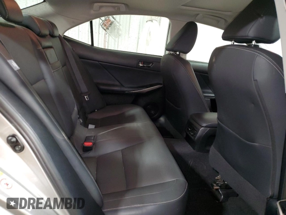 2015 Lexus IS 250 with VIN JTHCF1D29F5019038, listed as a Copart auction lot 53210275 with 55,348 mi miles and Salvage Title. Bid and sale history available at DreamBid. Image 10.