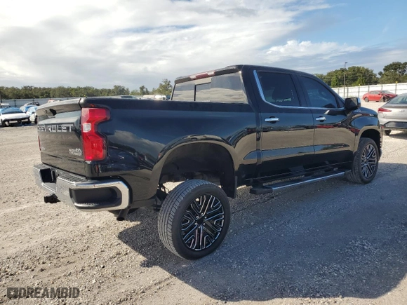 2019 Chevrolet Silverado 1500 LTZ with VIN 3GCPWEED3KG220186, listed as a Copart auction lot 76463334 with 62,659 mi miles and Non Repairable. Bid and sale history available at carsss.com. Image 3.